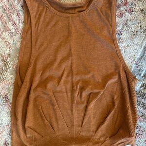 Women's Vuori Brown Tank Top XS